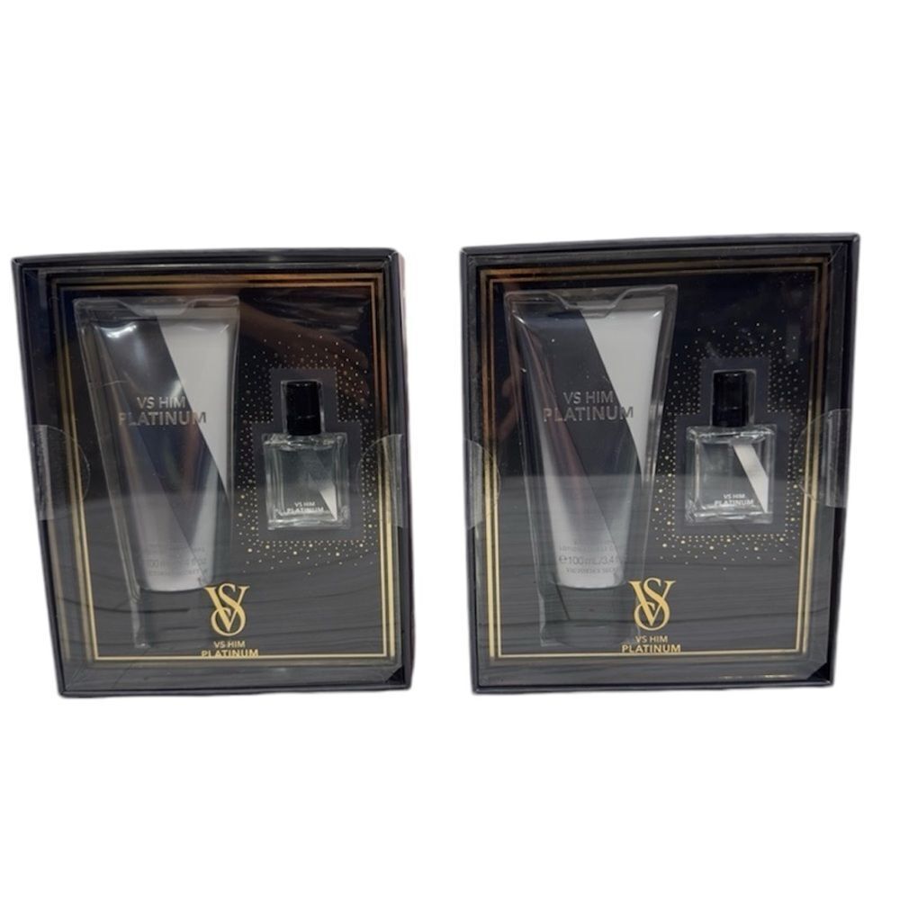 2 VS HIM PLATINUM‎ SET NWT MEN'S LOT BUNDLE